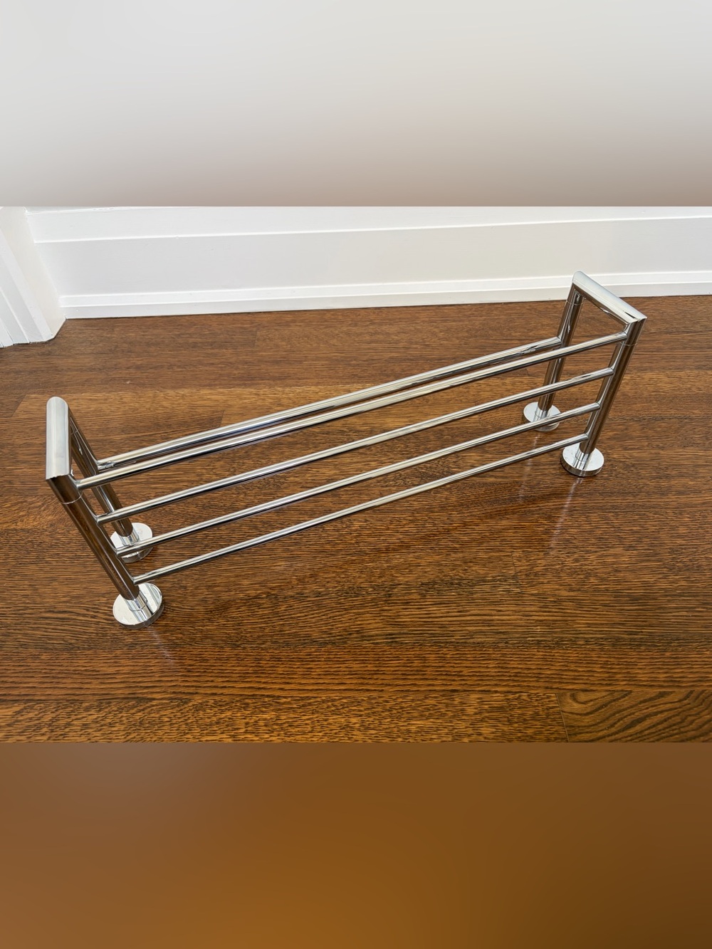 Modern Quality Bathroom Towel Rack, 2 tier, Like New